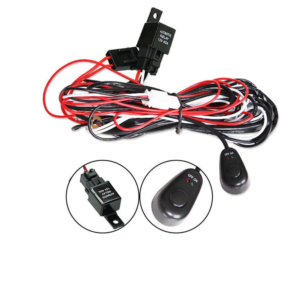 Two-Way 12/24 V LED Driving Light Wiring Harness with 40 A Relay — product image 6 of 6
