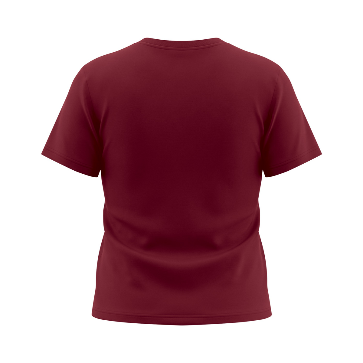 Sorry Boys Daddy Is My Valentine Women's T-Shirt — Wine Red back 3D mockup