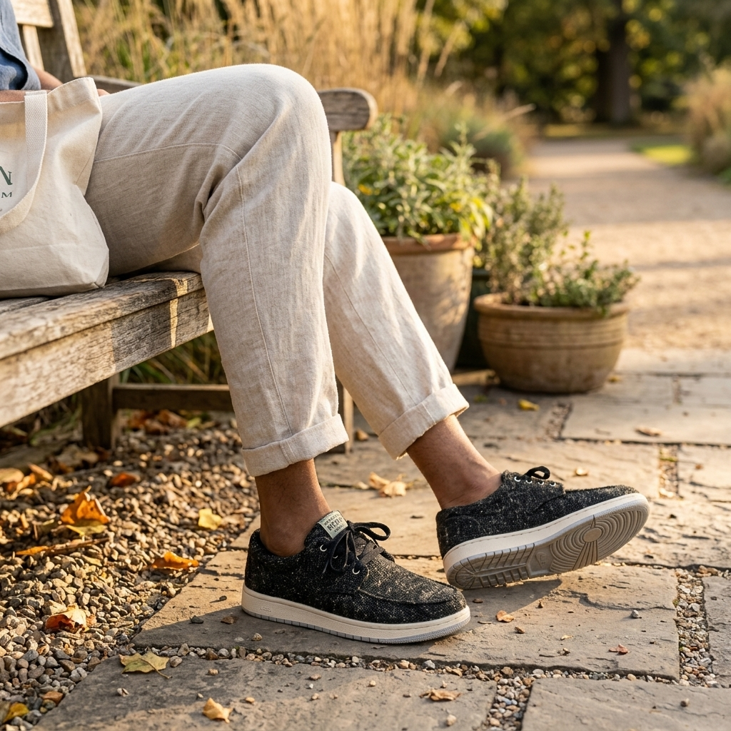 Stone Washed Hemp Shoes – Vegan Organic Hemp Slip-On
