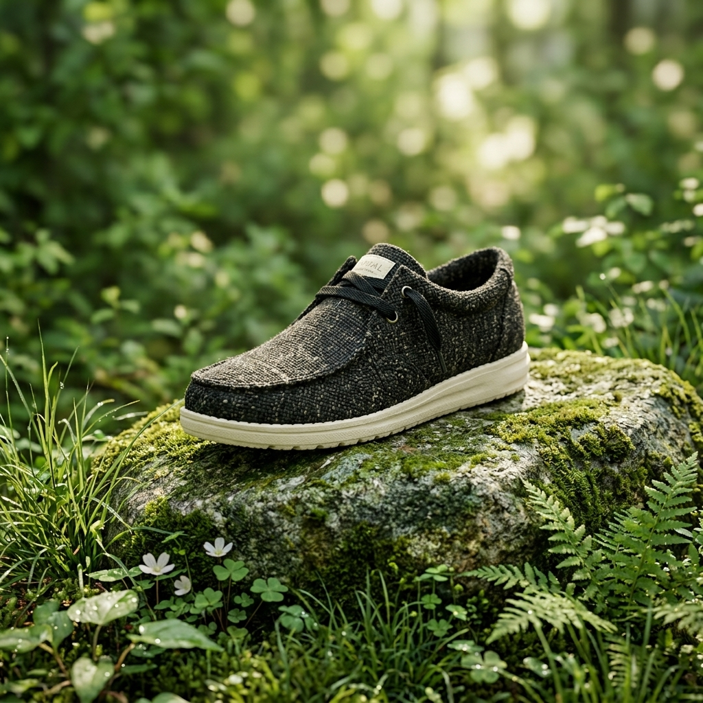 Stone Washed Hemp Shoes – Vegan Organic Hemp Slip-On