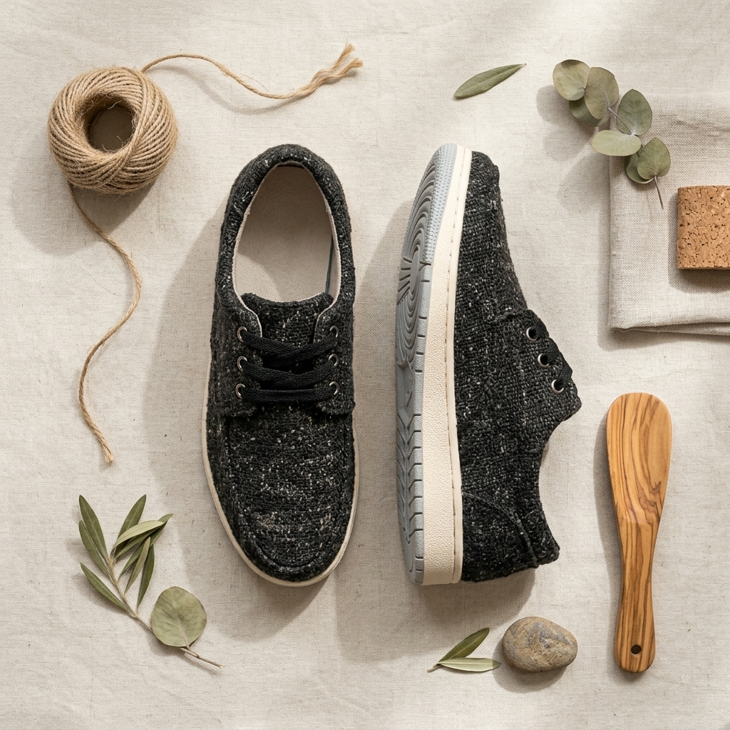 Stone Washed Hemp Shoes – Vegan Organic Hemp Slip-On