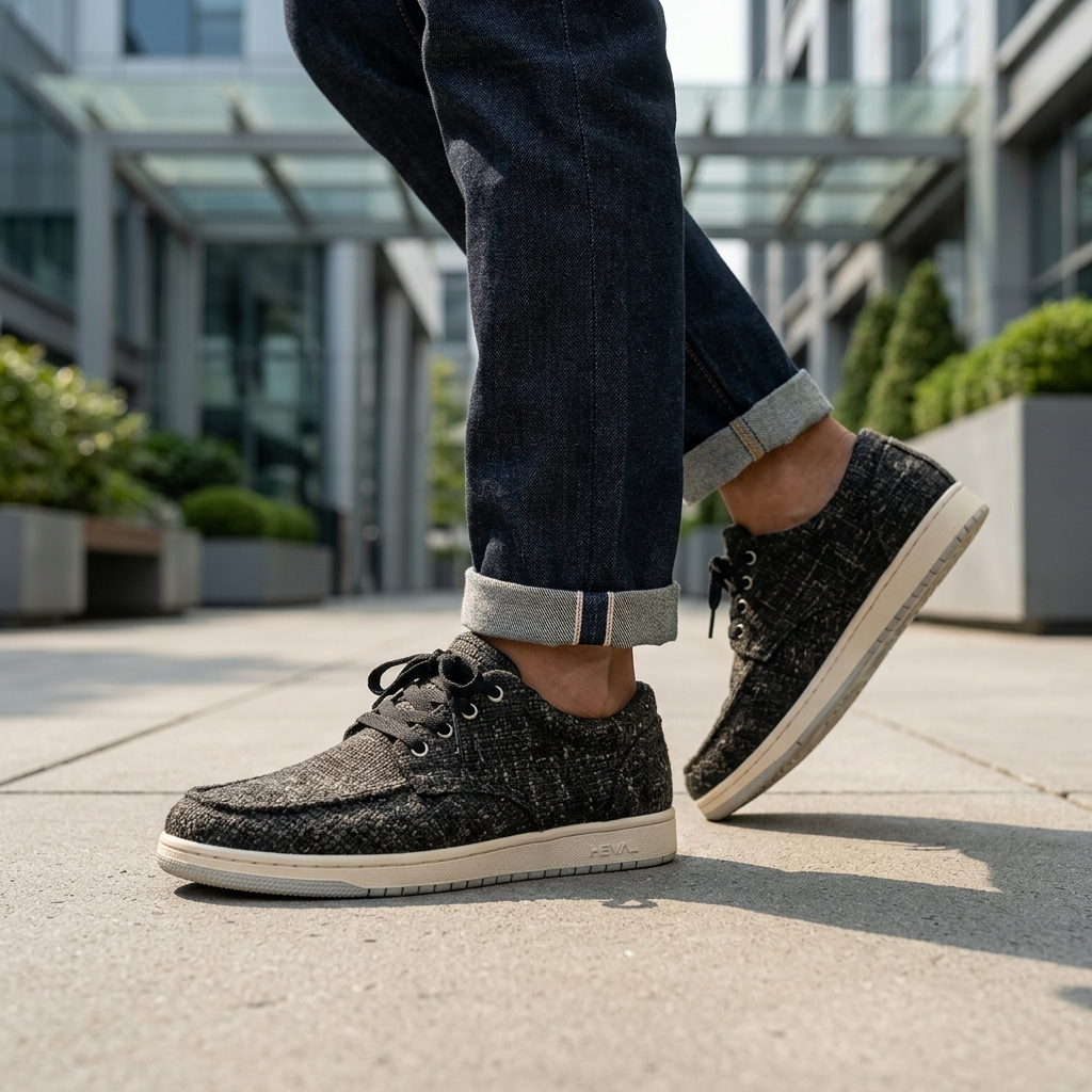 Stone Washed Hemp Shoes – Vegan Organic Hemp Slip-On