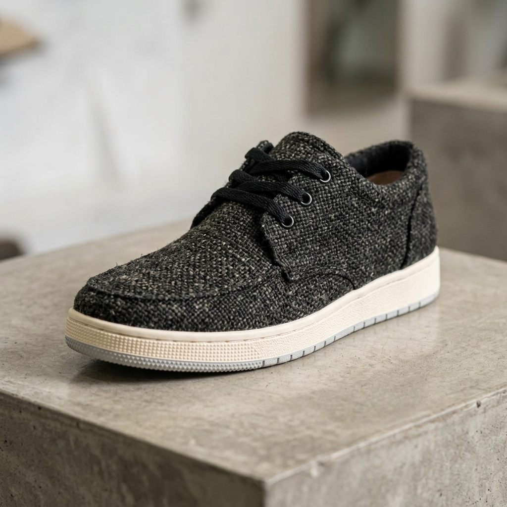 Stone Washed Hemp Shoes – Vegan Organic Hemp Slip-On