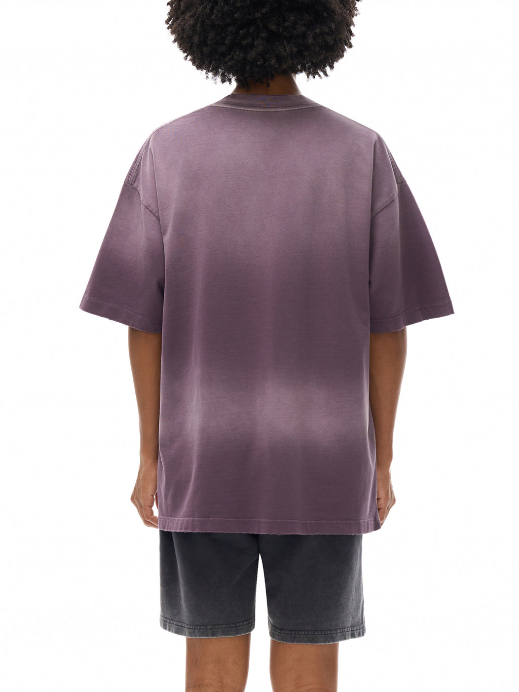 Sun Fade Hand-Frayed Cotton T-Shirt gallery image 10