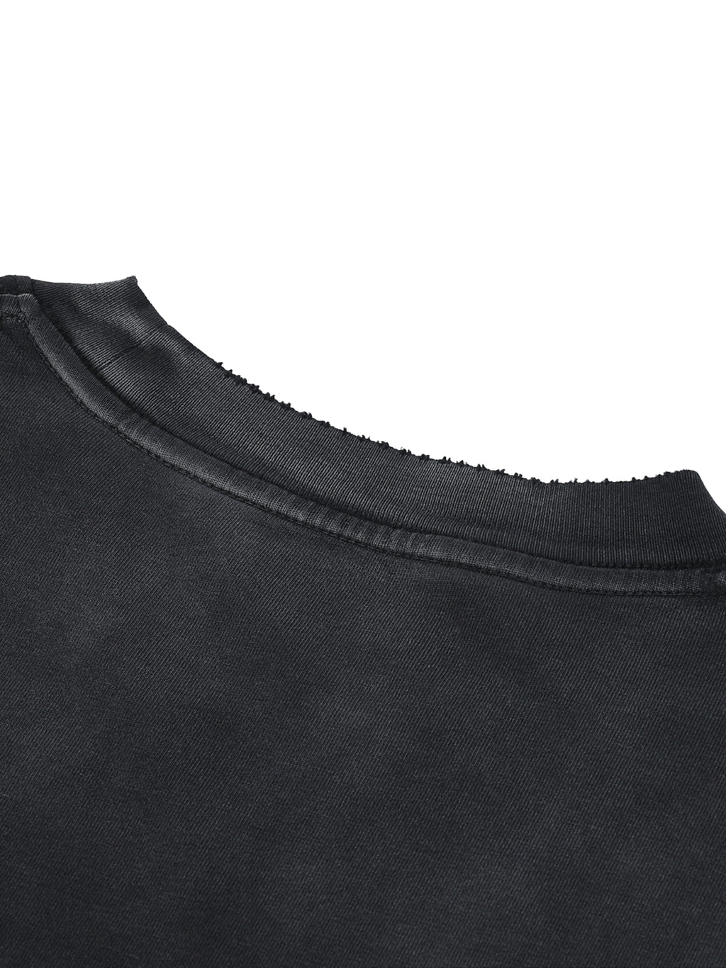 Sun Fade Hand-Frayed Cotton T-Shirt gallery image 16