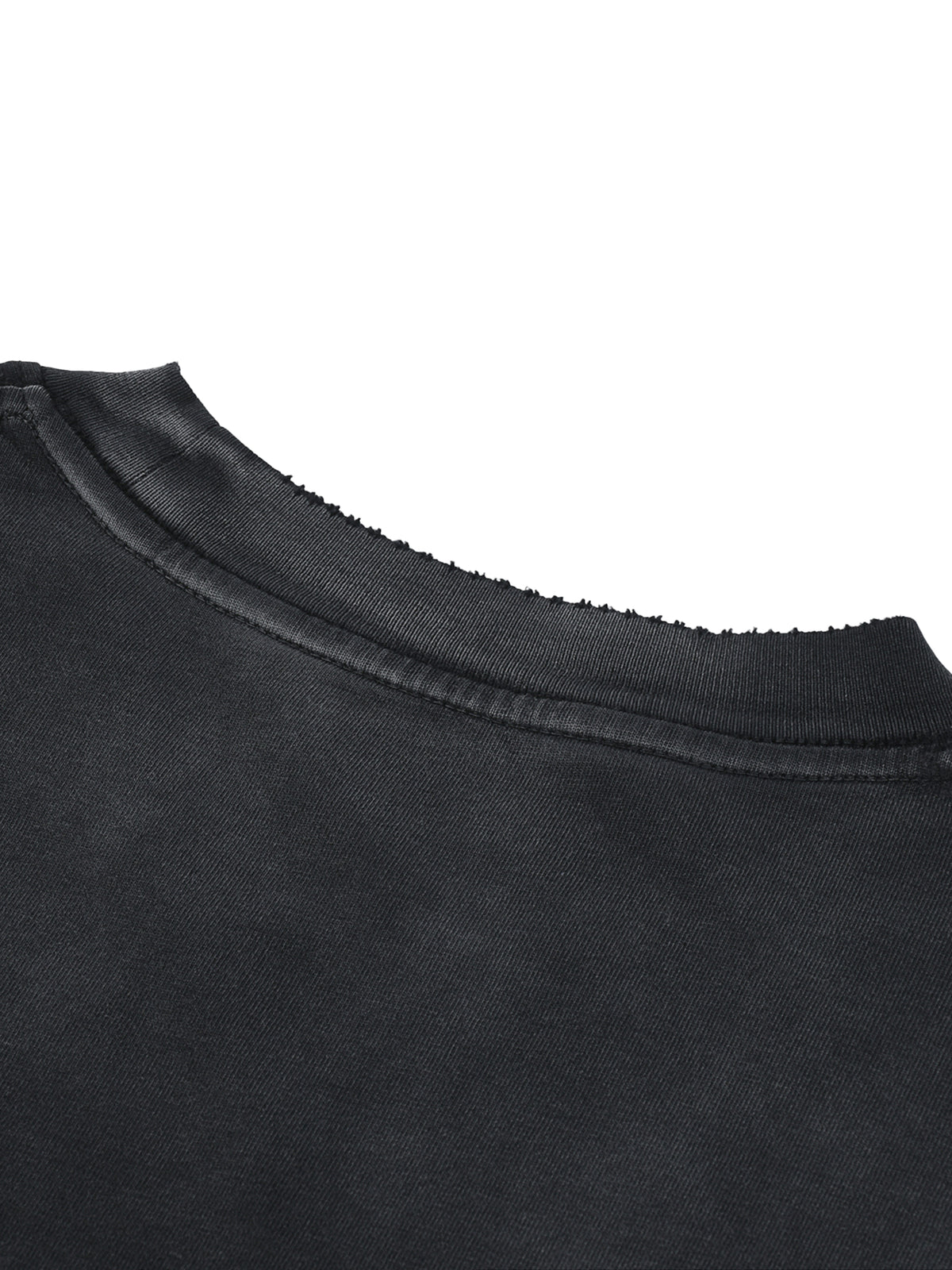 Sun Fade Hand-Frayed Cotton T-Shirt gallery image 16
