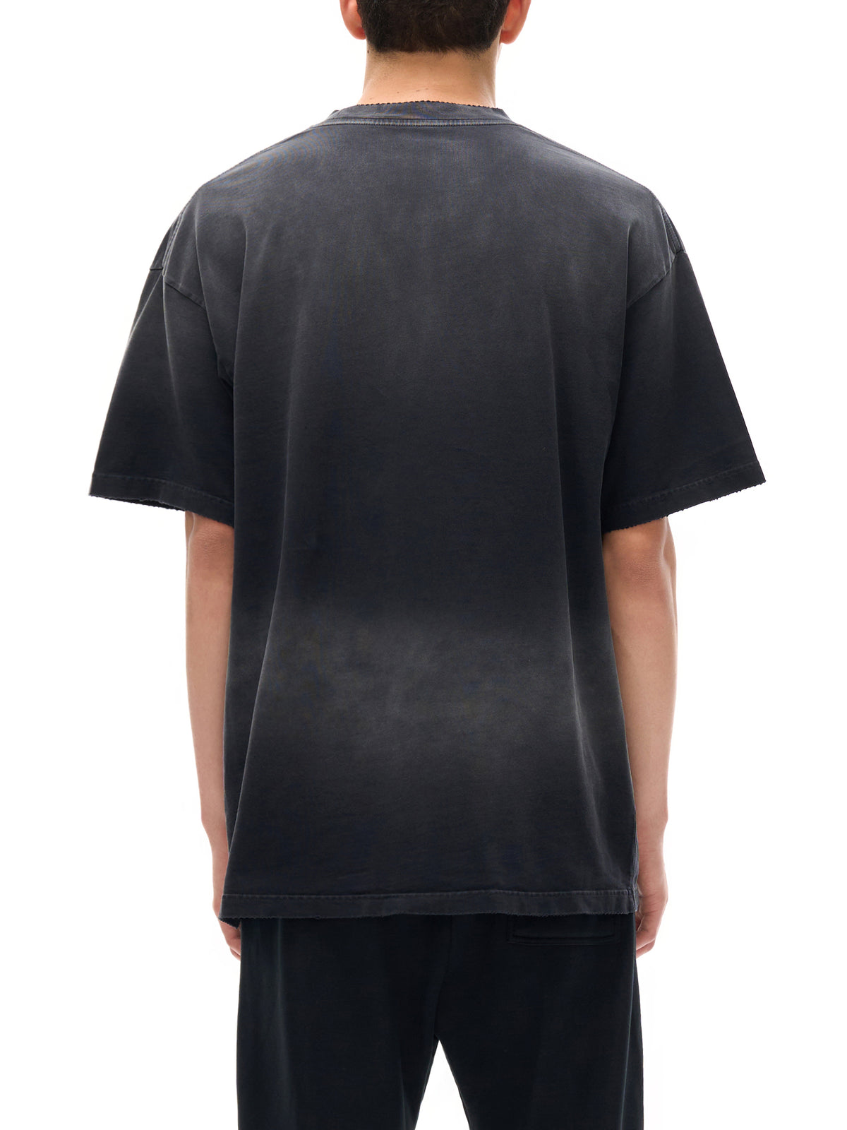 Sun Fade Hand-Frayed Cotton T-Shirt gallery image 5