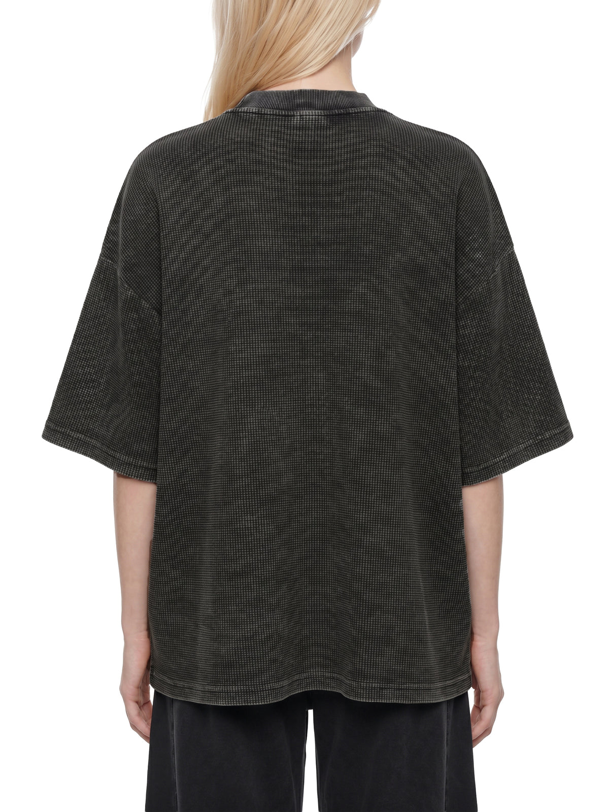 Textured Waffle Washed Boxy T-Shirt gallery 11