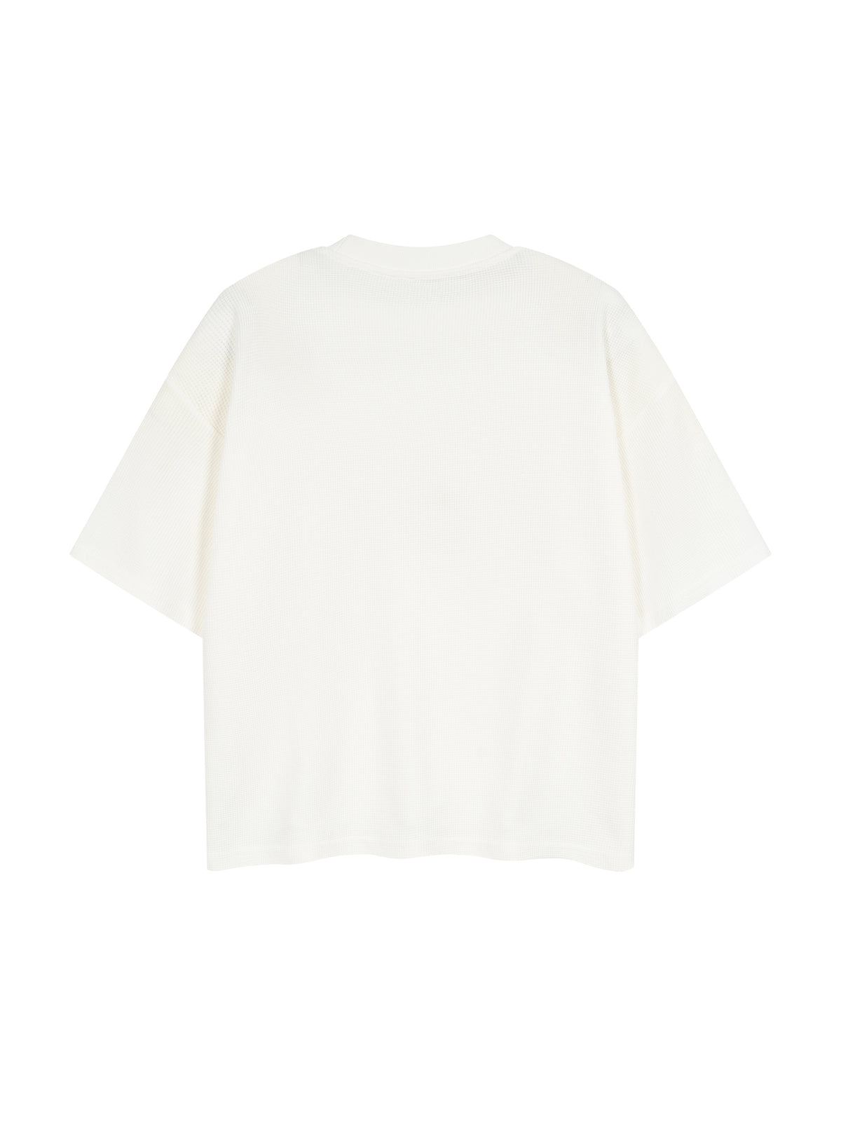 Textured Waffle Washed Boxy T-Shirt gallery 22