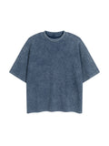 Textured Waffle Washed Boxy T-Shirt gallery 23