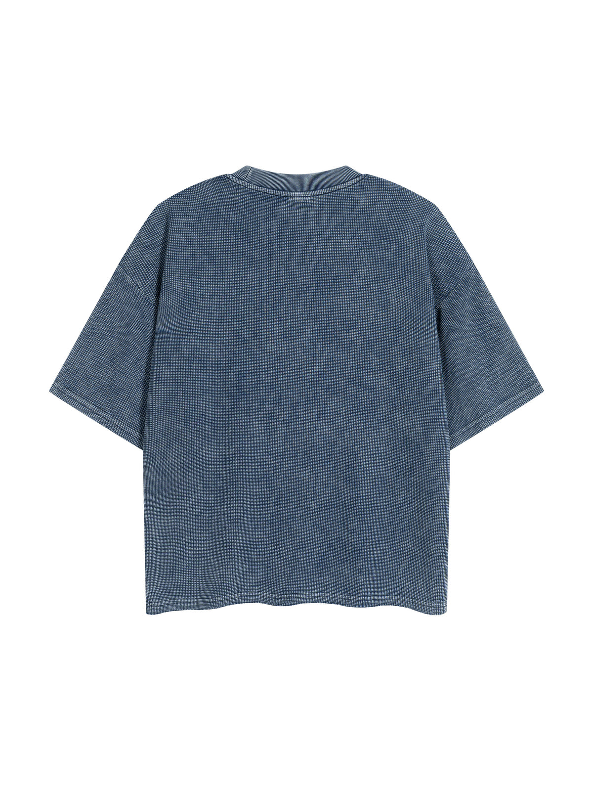Textured Waffle Washed Boxy T-Shirt gallery 24