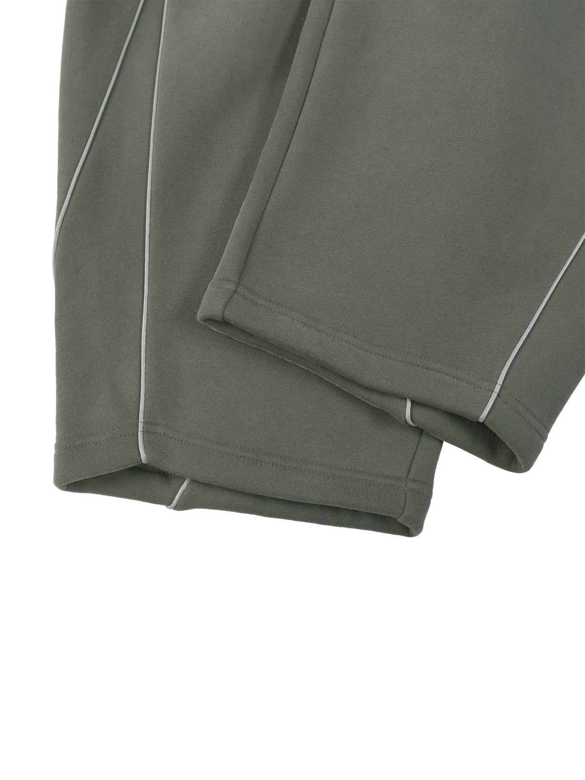 Unisex Piping Fleece Barrel Leg Sweatpants – detail view 3