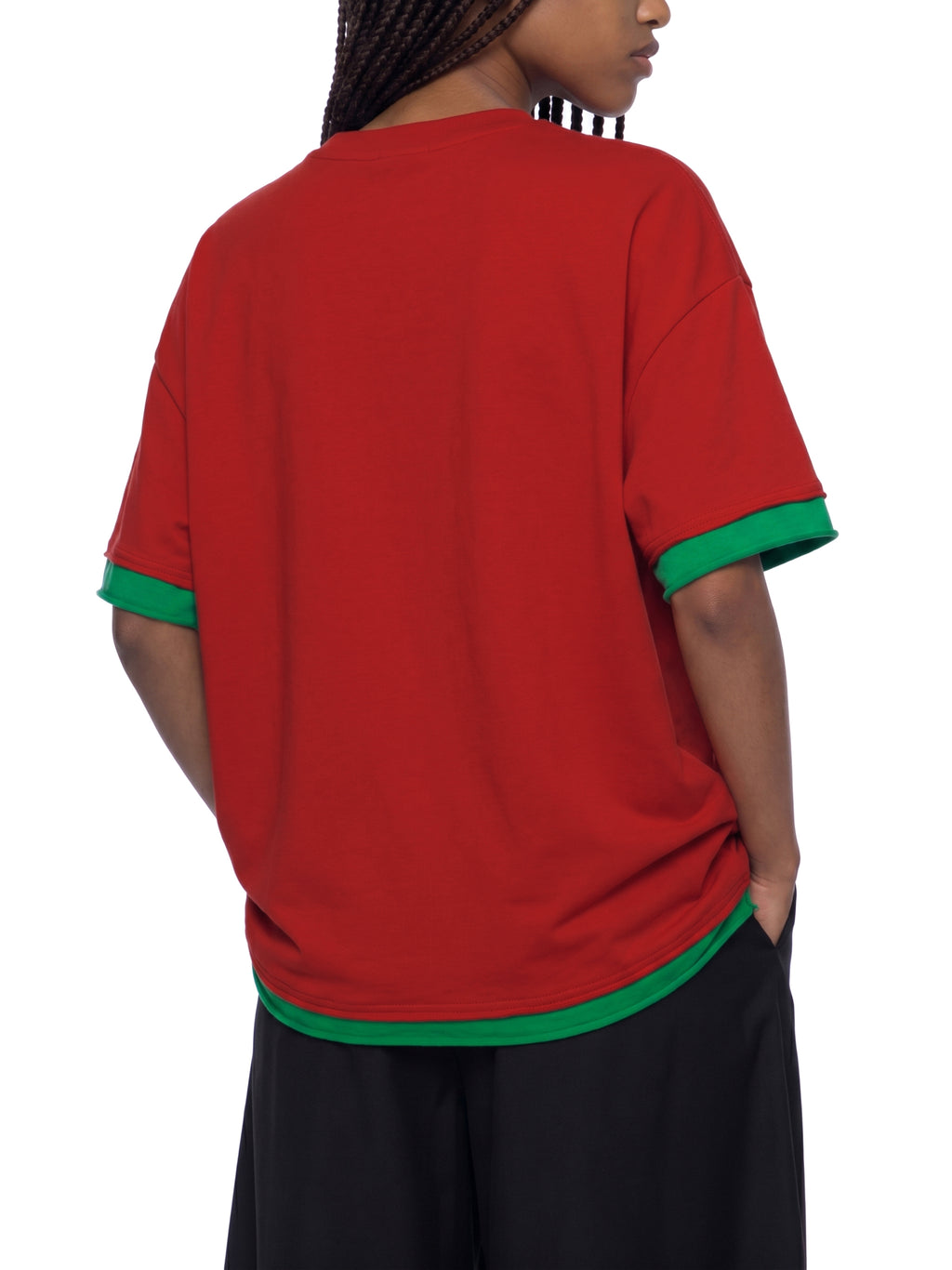 Unisex Boxy Color Block T-Shirt gallery 11