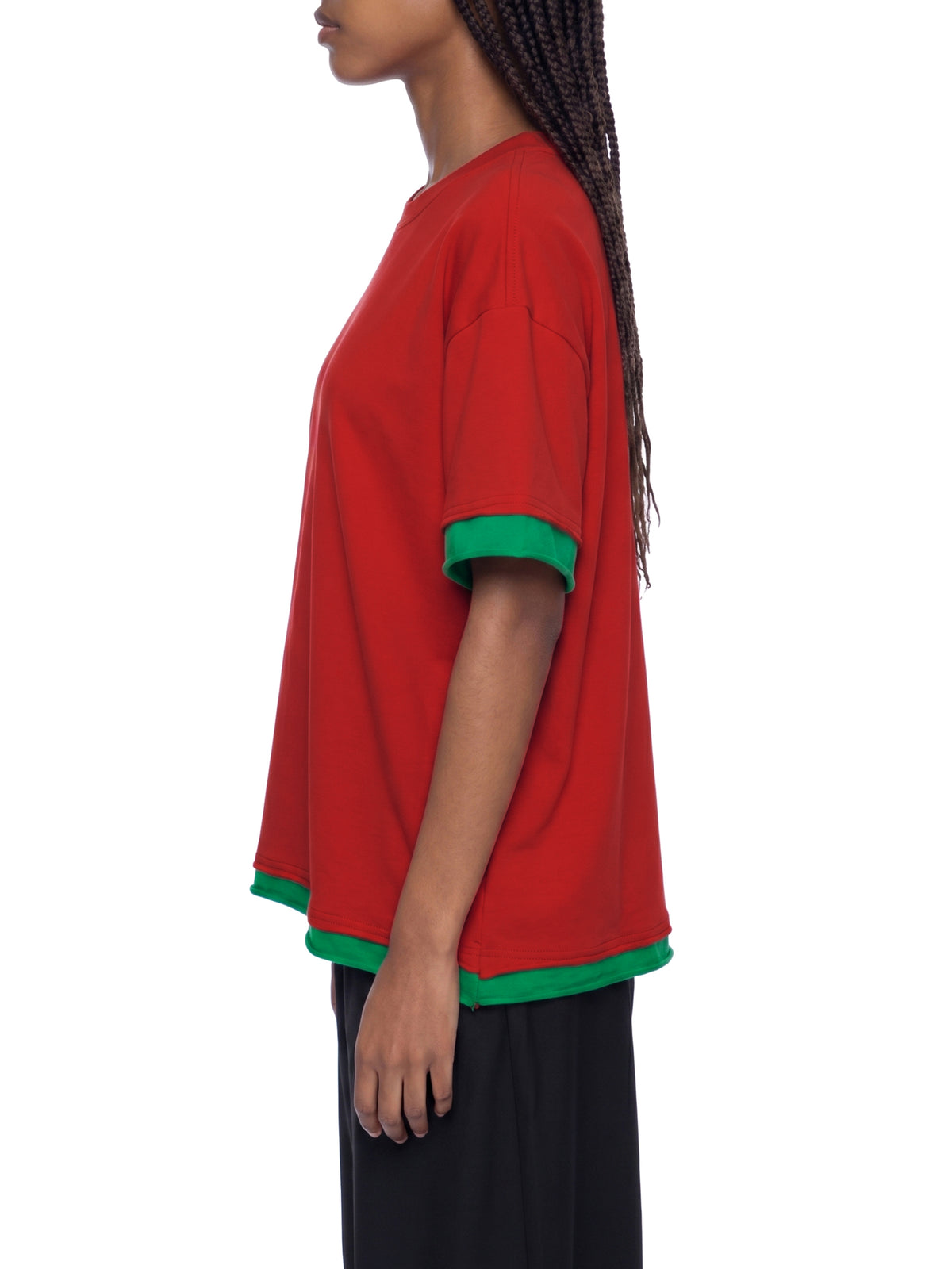 Unisex Boxy Color Block T-Shirt gallery 12