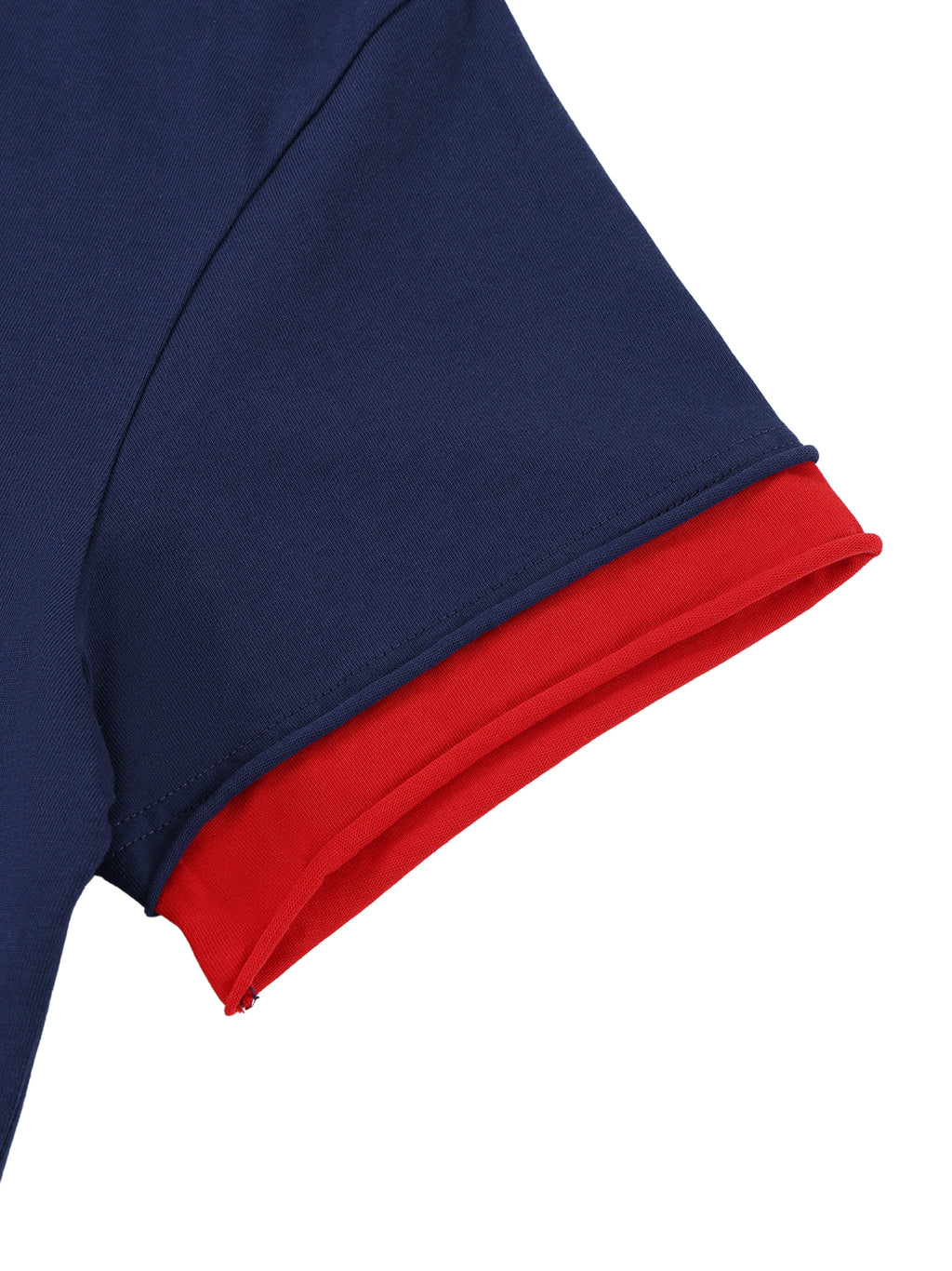 Unisex Boxy Color Block T-Shirt gallery 14