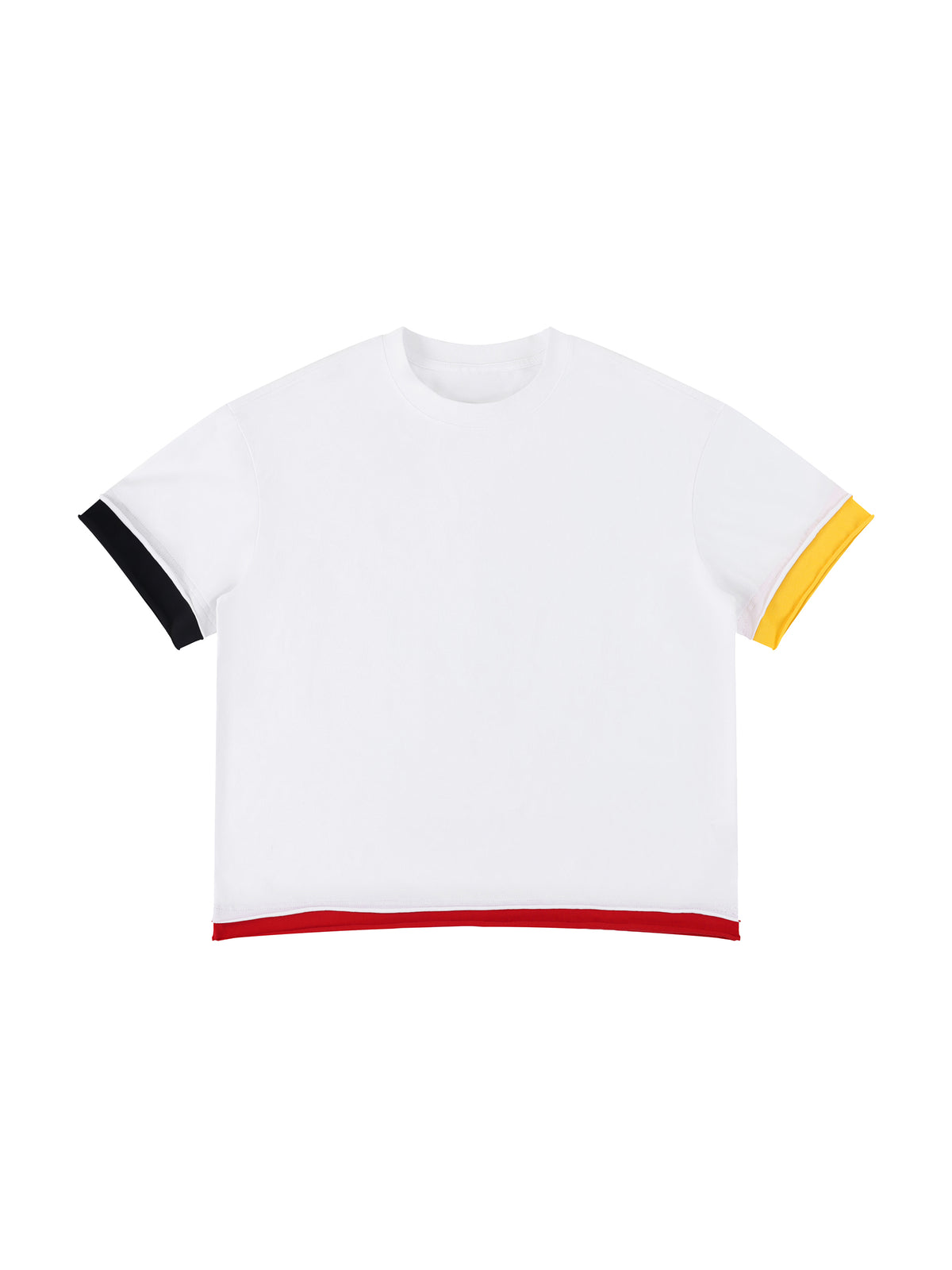 Unisex Boxy Color Block T-Shirt gallery 21