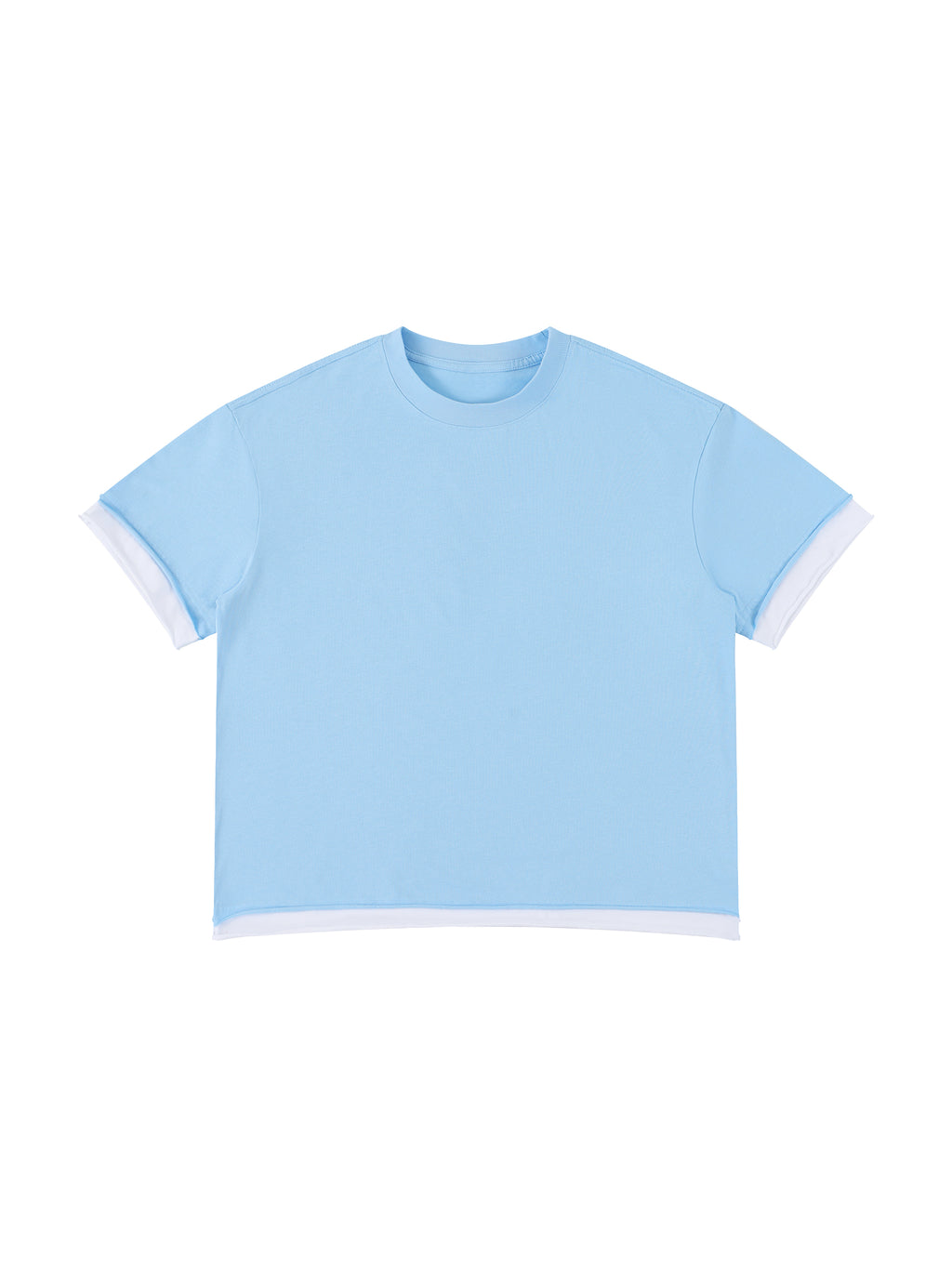 Unisex Boxy Color Block T-Shirt gallery 23