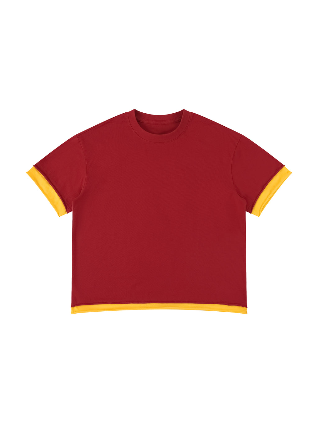 Unisex Boxy Color Block T-Shirt gallery 27