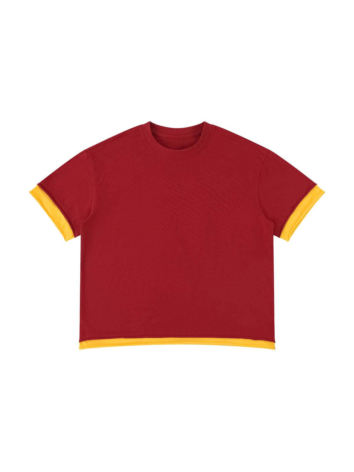 Unisex Boxy Color Block T-Shirt gallery 27