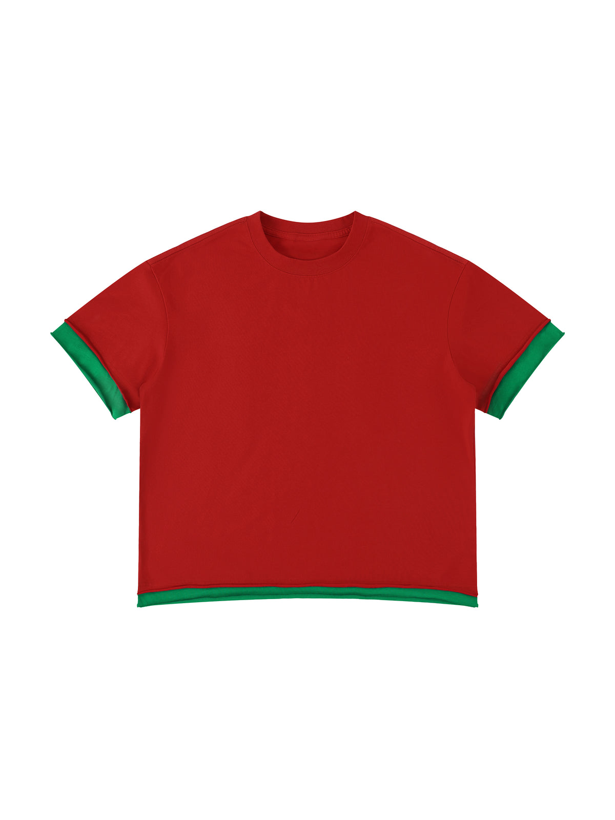 Unisex Boxy Color Block T-Shirt gallery 29