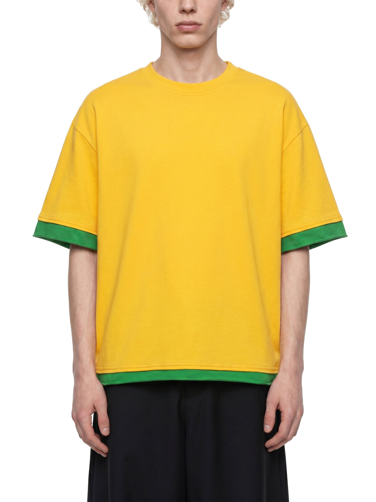 Unisex Boxy Color Block T-Shirt gallery 3