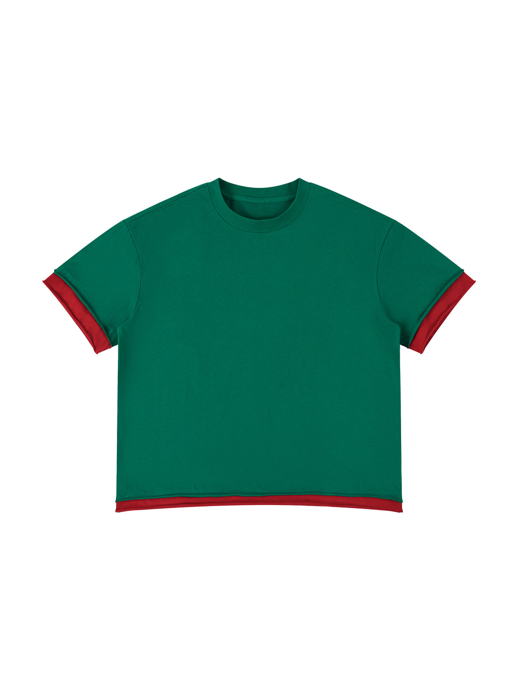 Unisex Boxy Color Block T-Shirt gallery 31