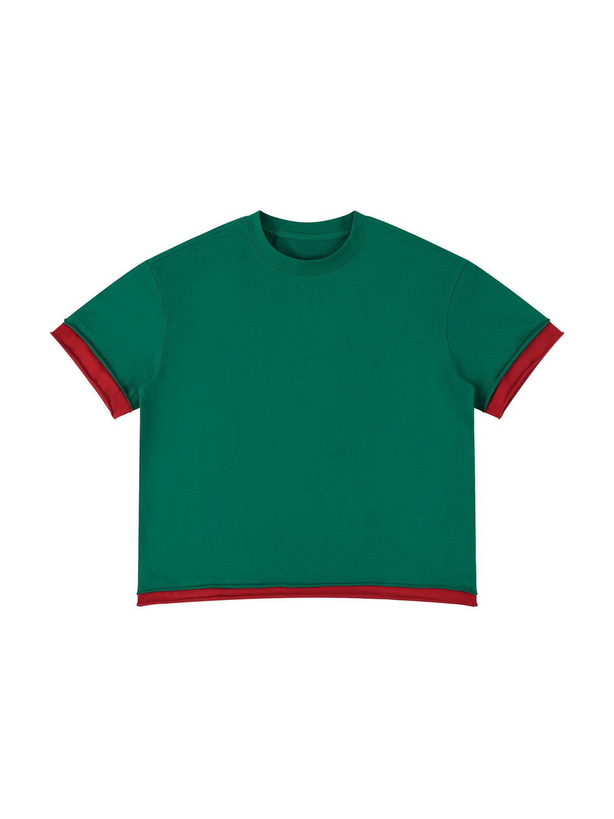 Unisex Boxy Color Block T-Shirt gallery 31