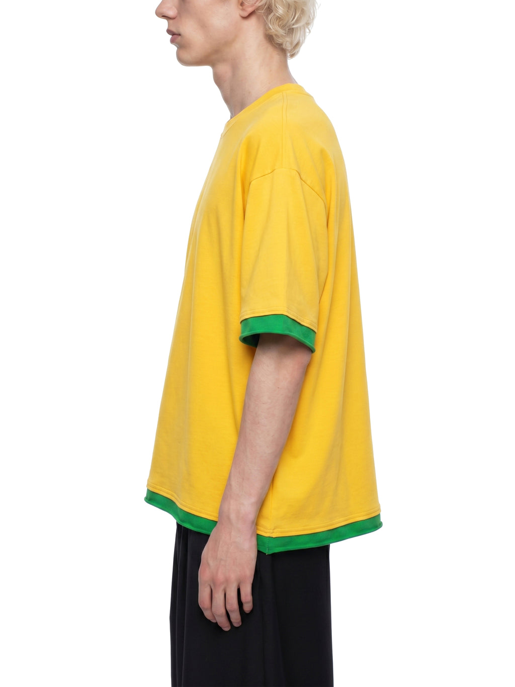 Unisex Boxy Color Block T-Shirt gallery 7