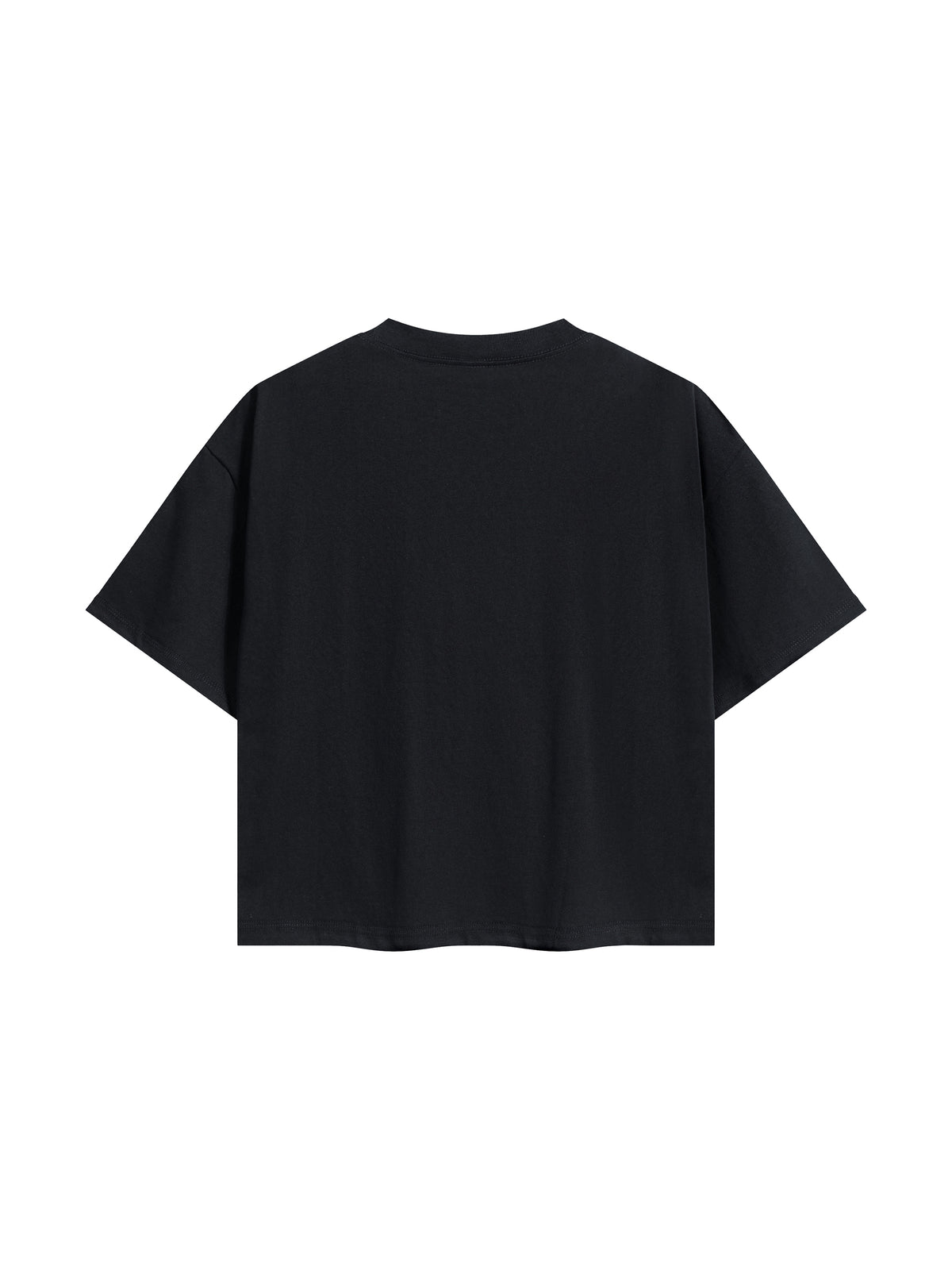 Unisex Boxy Drop Shoulder Crop T-Shirt gallery 20
