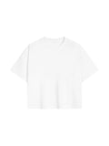 Unisex Boxy Drop Shoulder Crop T-Shirt gallery 21