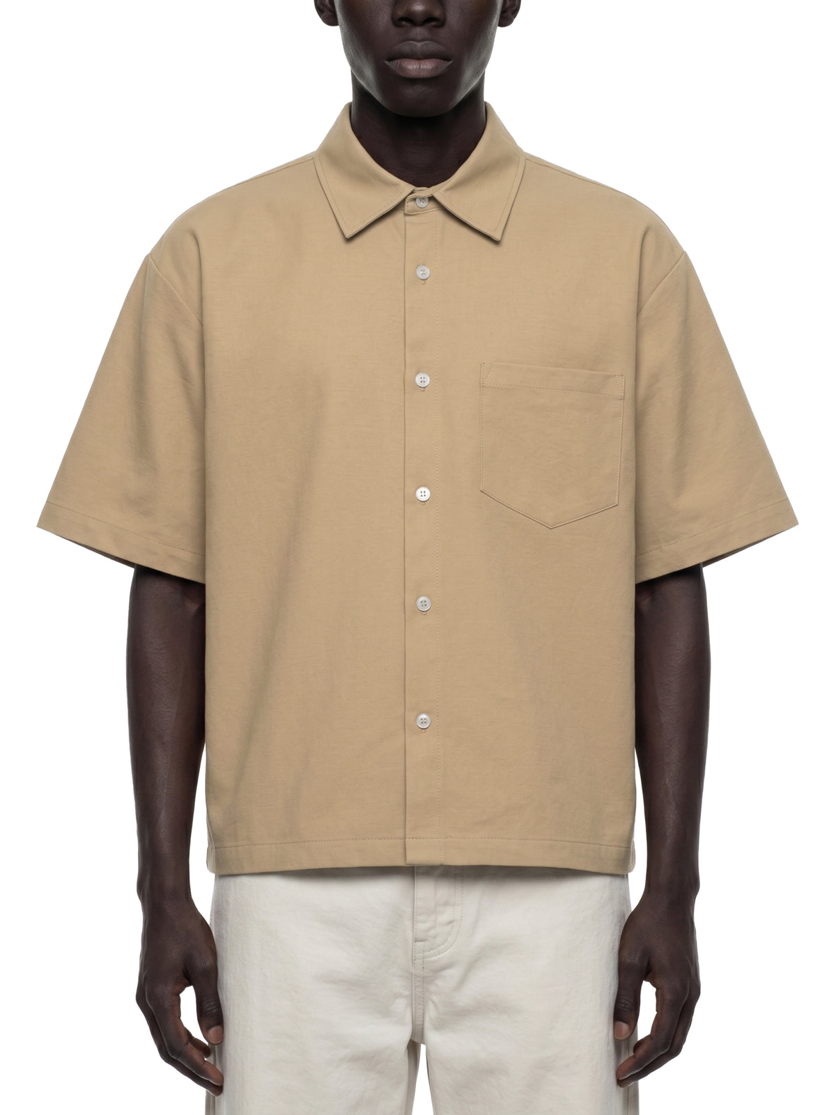 Unisex Boxy Heavyweight Short Sleeve Shirt gallery 3