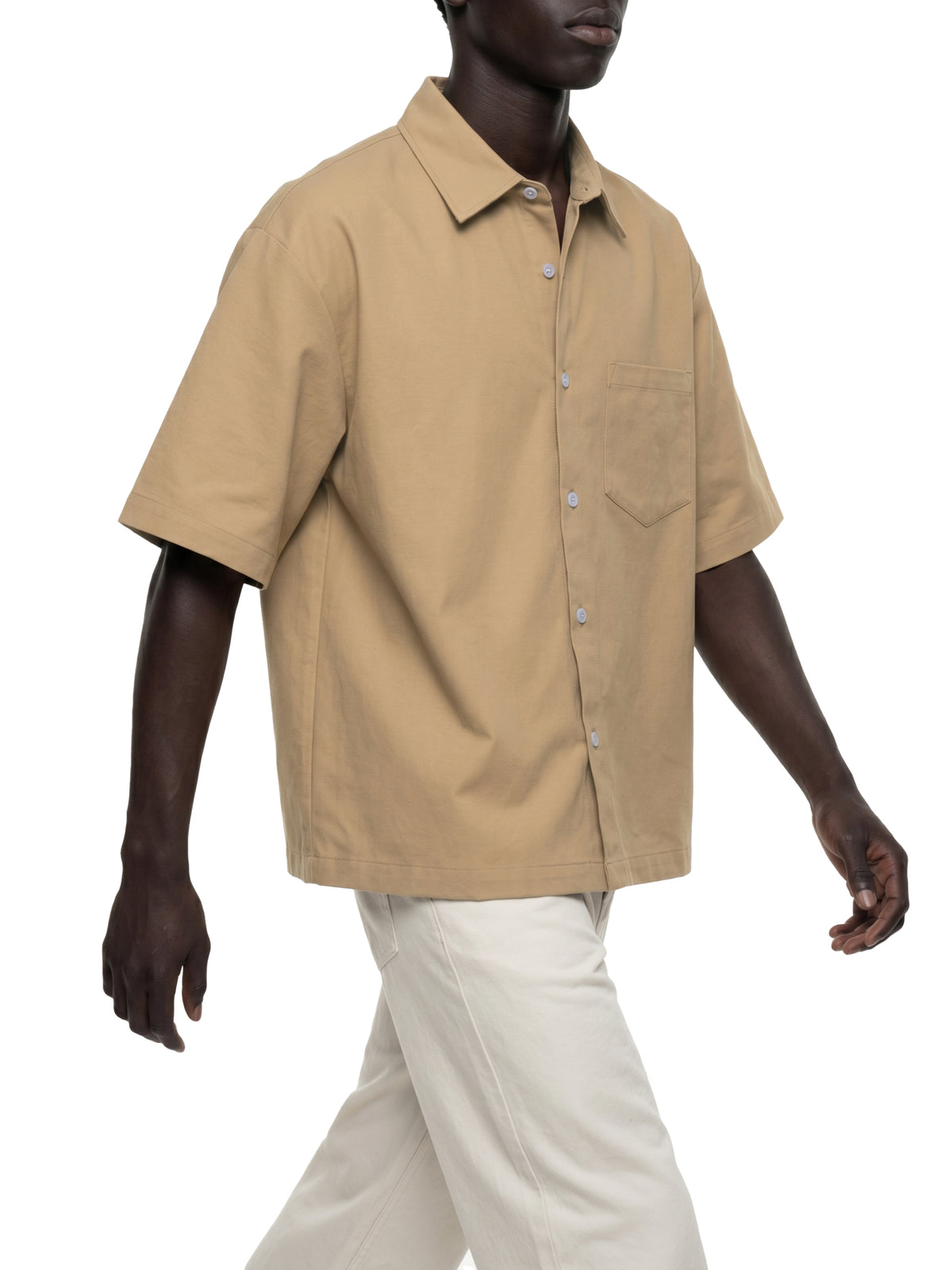 Unisex Boxy Heavyweight Short Sleeve Shirt gallery 4