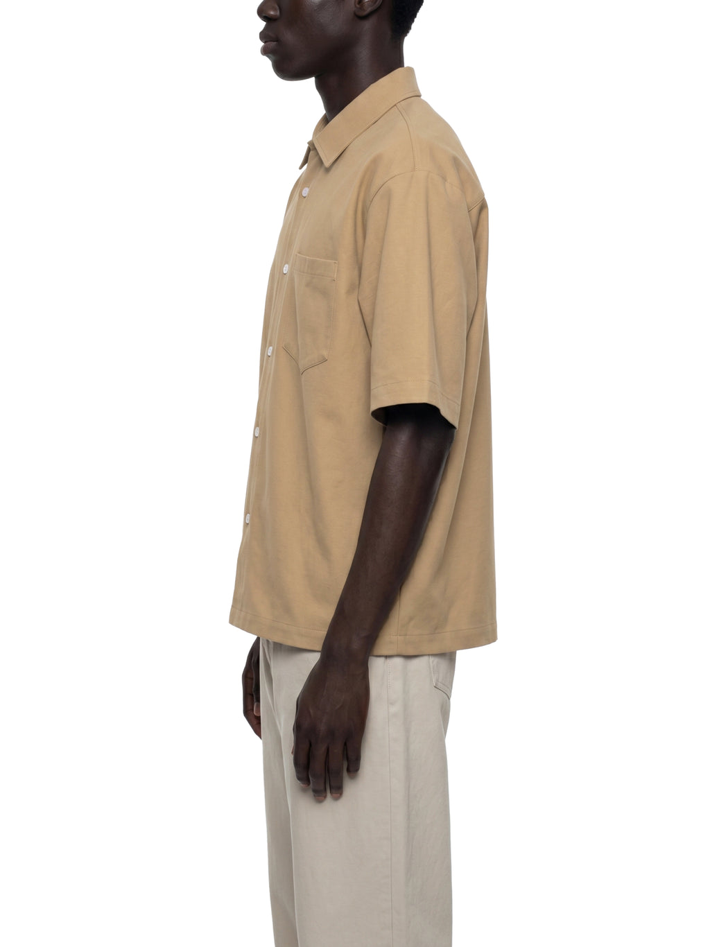 Unisex Boxy Heavyweight Short Sleeve Shirt gallery 7