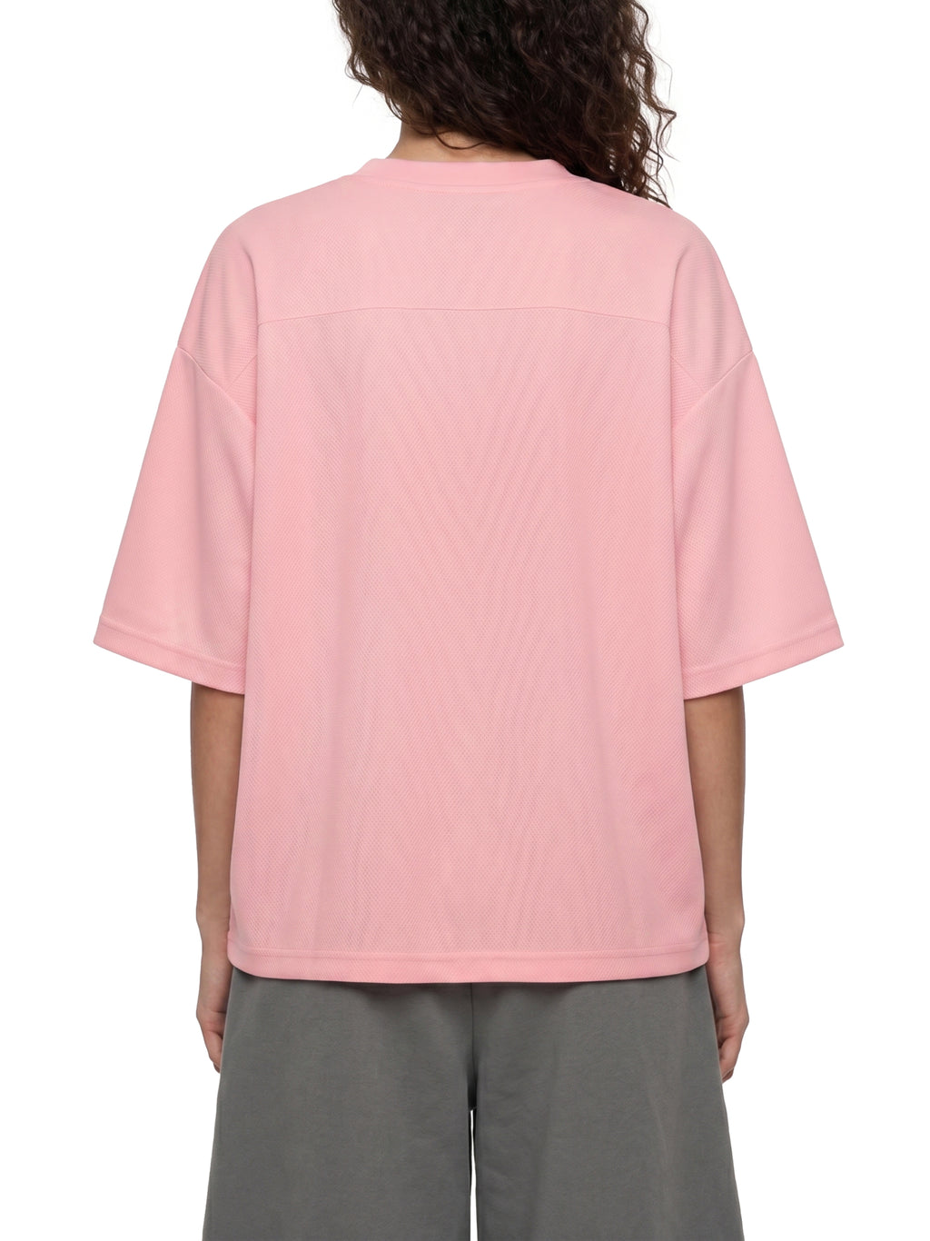 Unisex Boxy Mesh Crewneck T-Shirt gallery 10