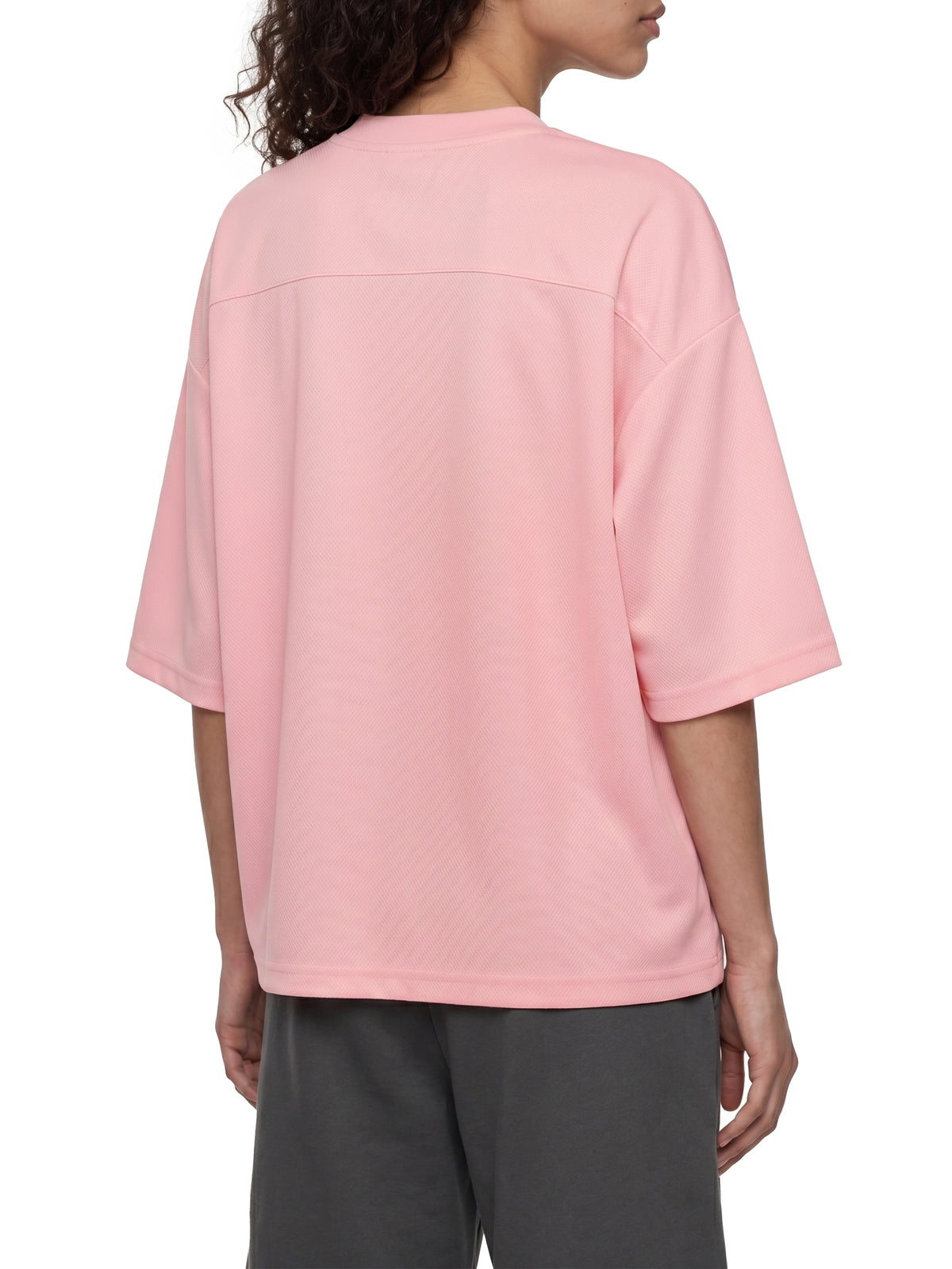 Unisex Boxy Mesh Crewneck T-Shirt gallery 11