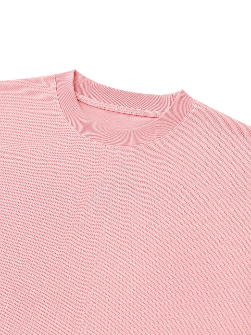 Unisex Boxy Mesh Crewneck T-Shirt gallery 13