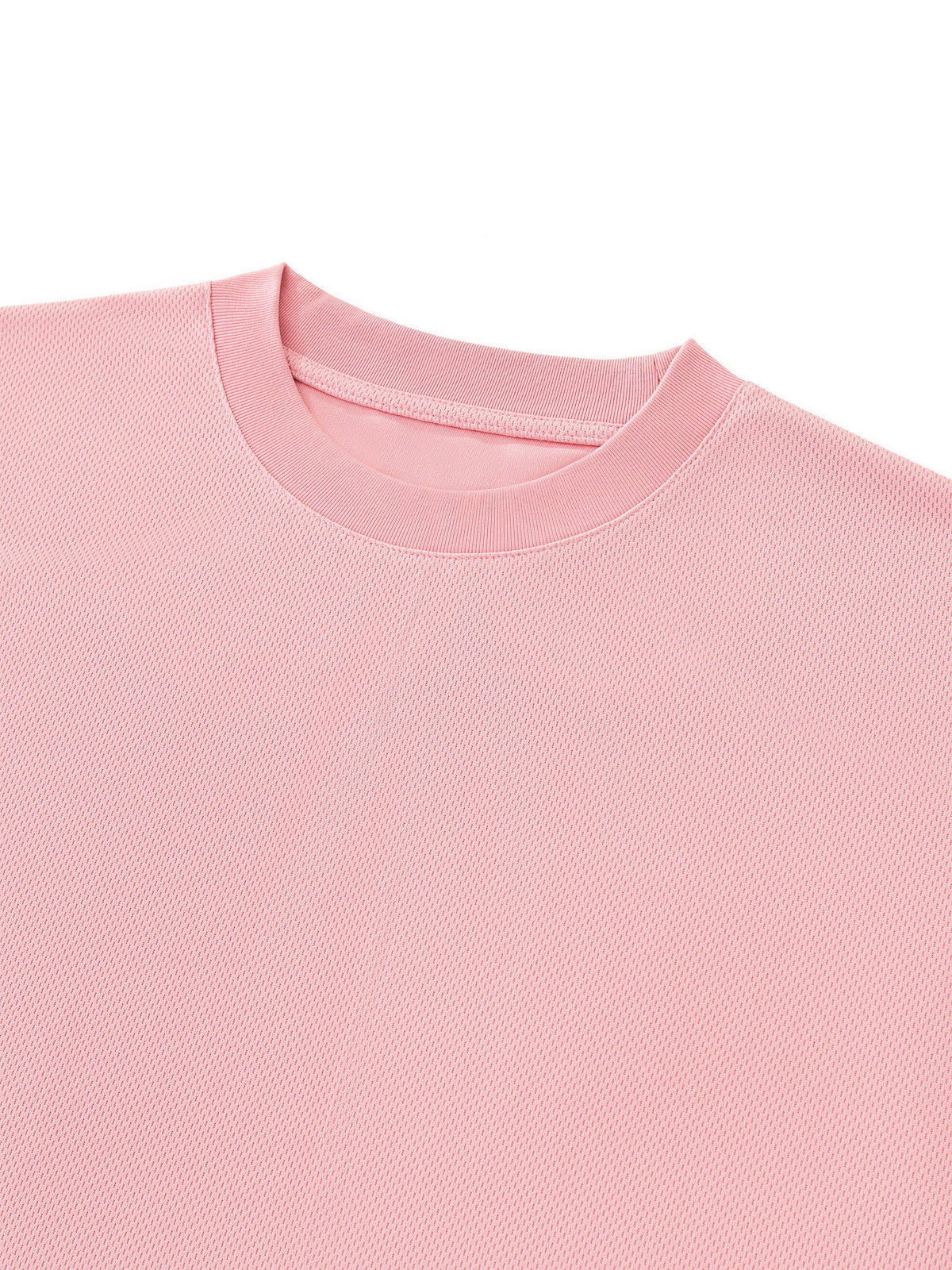Unisex Boxy Mesh Crewneck T-Shirt gallery 13