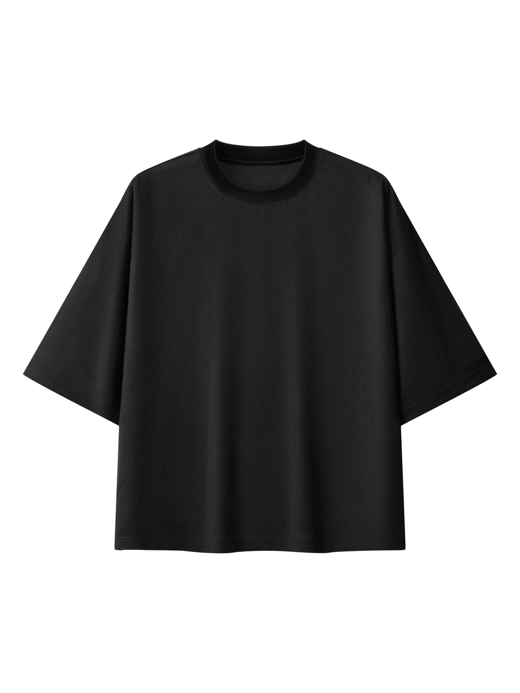 Unisex Boxy Mesh Crewneck T-Shirt gallery 19
