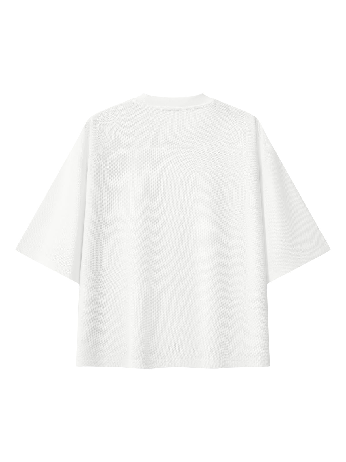 Unisex Boxy Mesh Crewneck T-Shirt gallery 22
