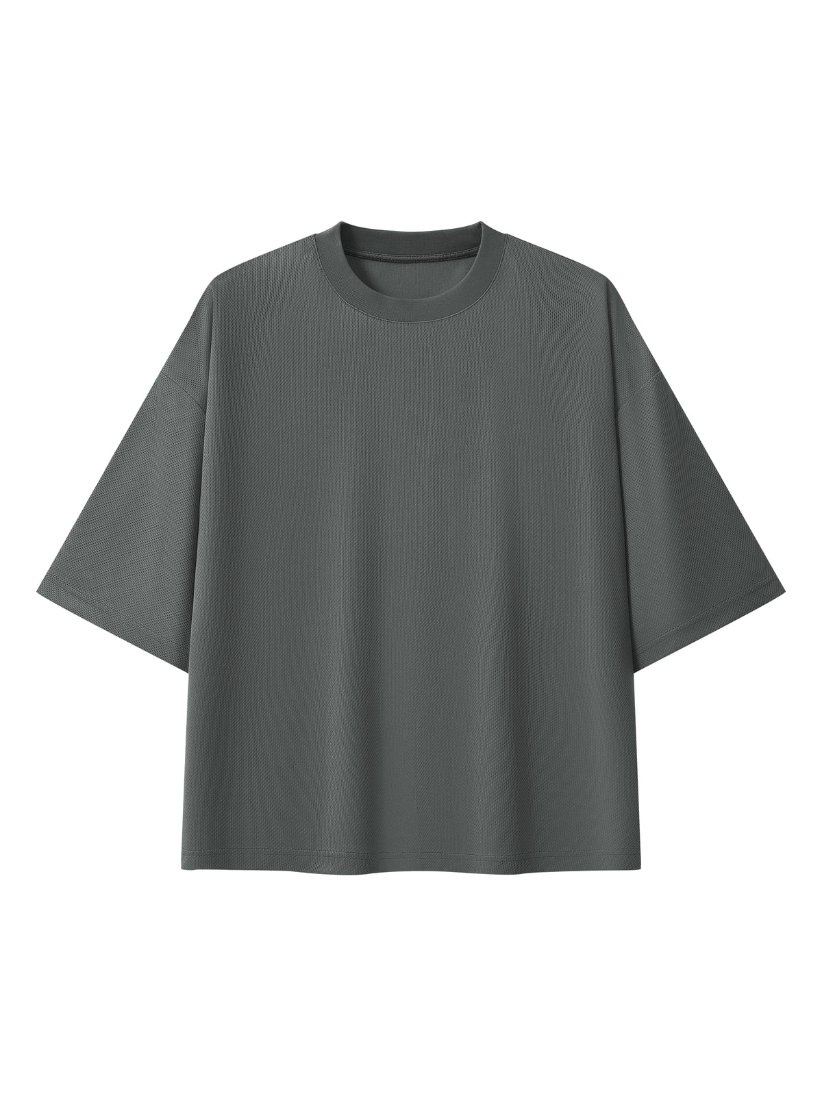 Unisex Boxy Mesh Crewneck T-Shirt gallery 25