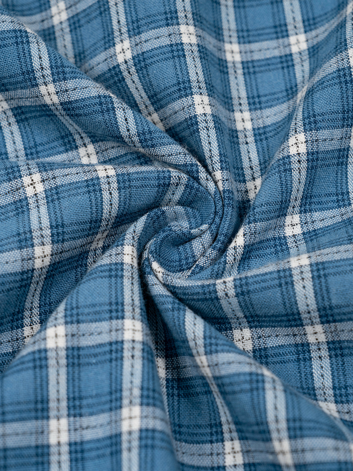 Unisex Boxy Plaid Color Block Polo Shirt gallery 17