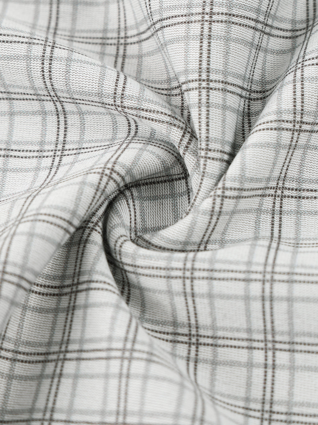Unisex Boxy Plaid-Lined Double-Face T-Shirt gallery 18