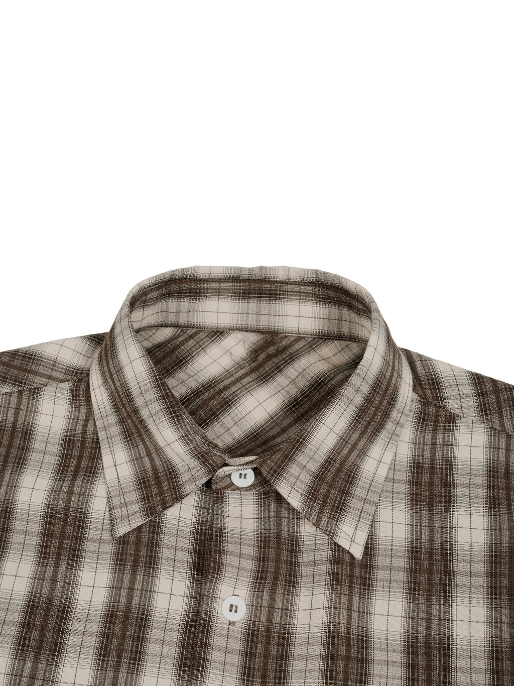 Unisex Boxy Plaid Short Sleeve Shirt gallery 13