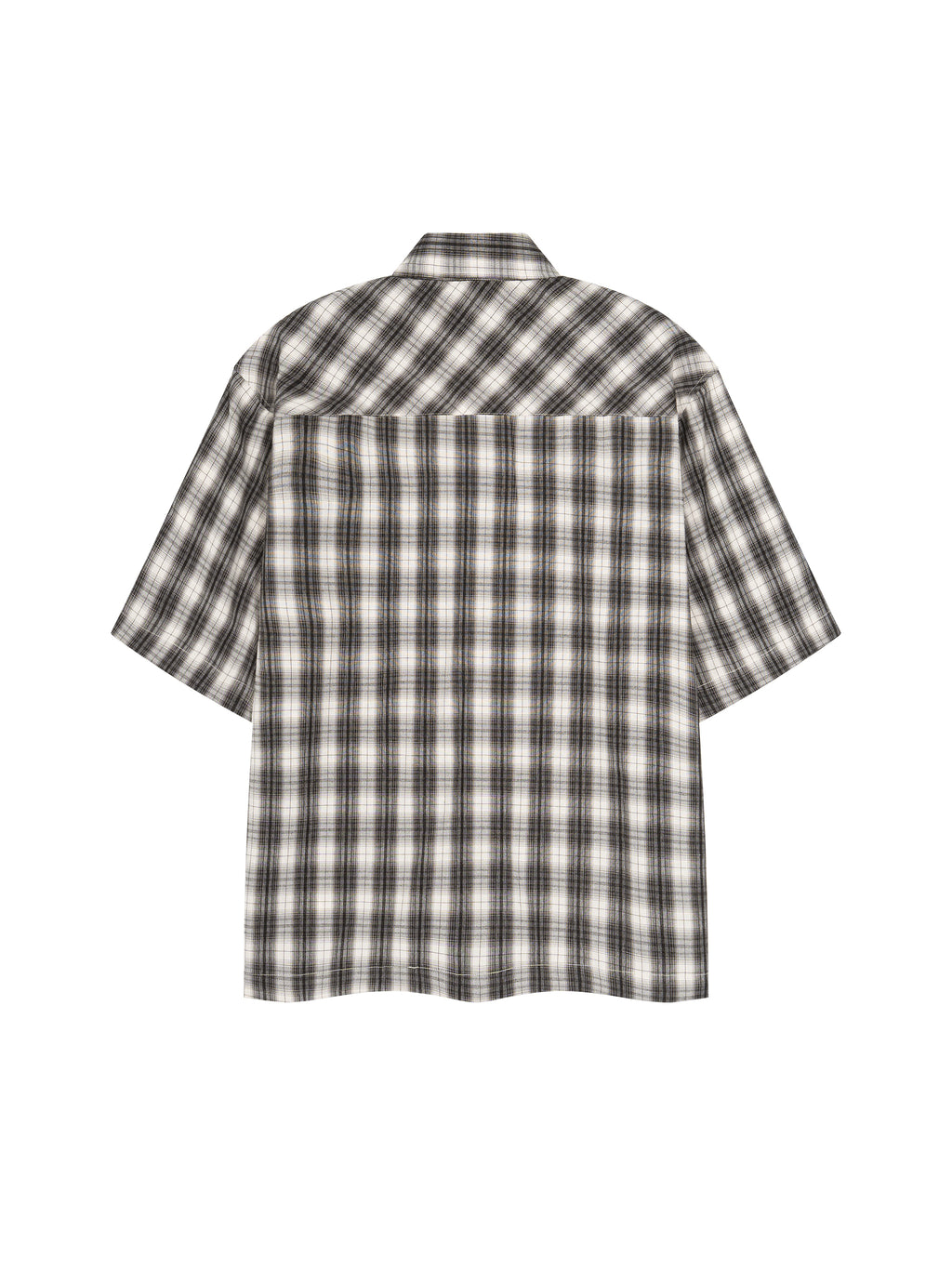 Unisex Boxy Plaid Short Sleeve Shirt gallery 20