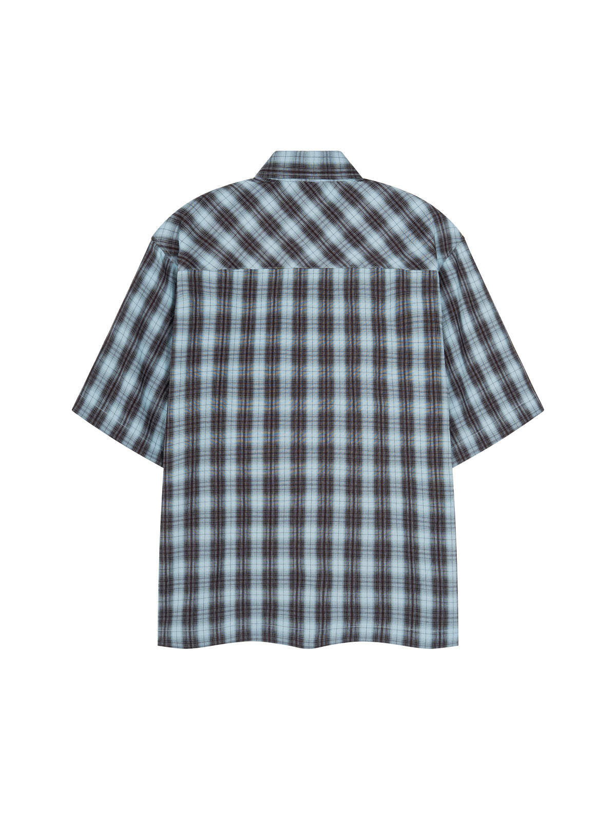 Unisex Boxy Plaid Short Sleeve Shirt gallery 22