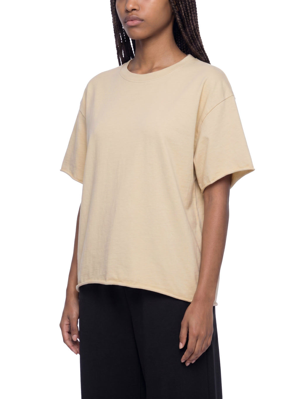 Unisex Boxy Raw Edge T-Shirt gallery 11
