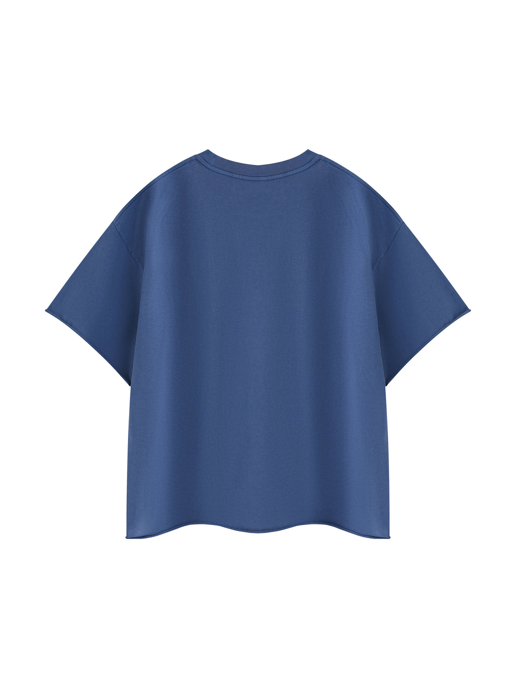 Unisex Boxy Raw Edge T-Shirt gallery 2