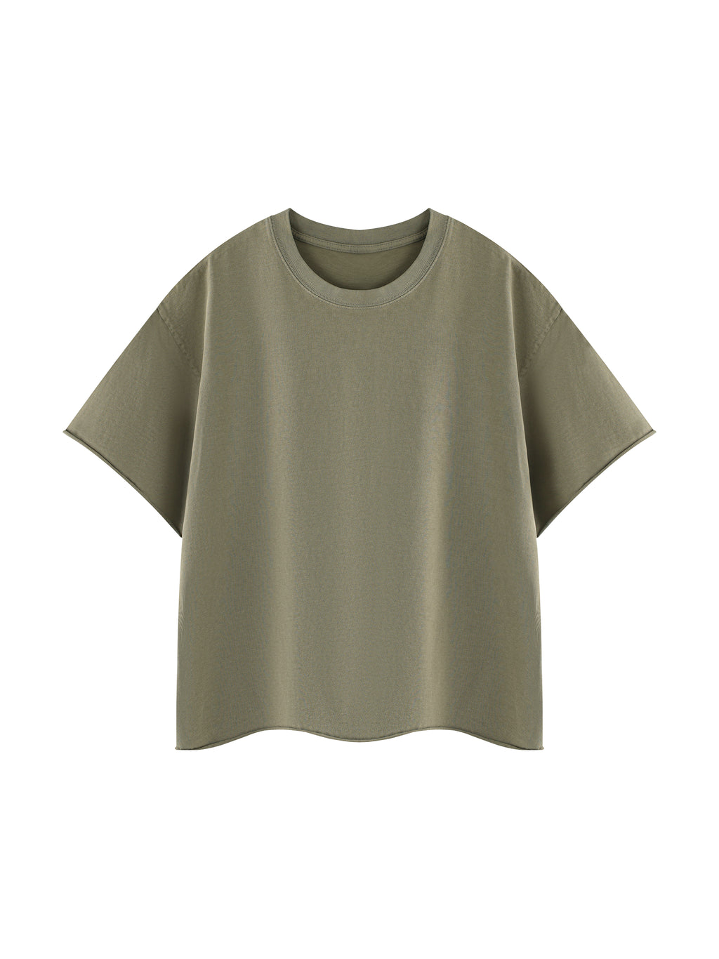Unisex Boxy Raw Edge T-Shirt gallery 23