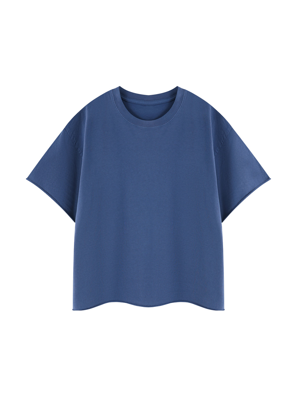 Unisex Boxy Raw Edge T-Shirt gallery 25