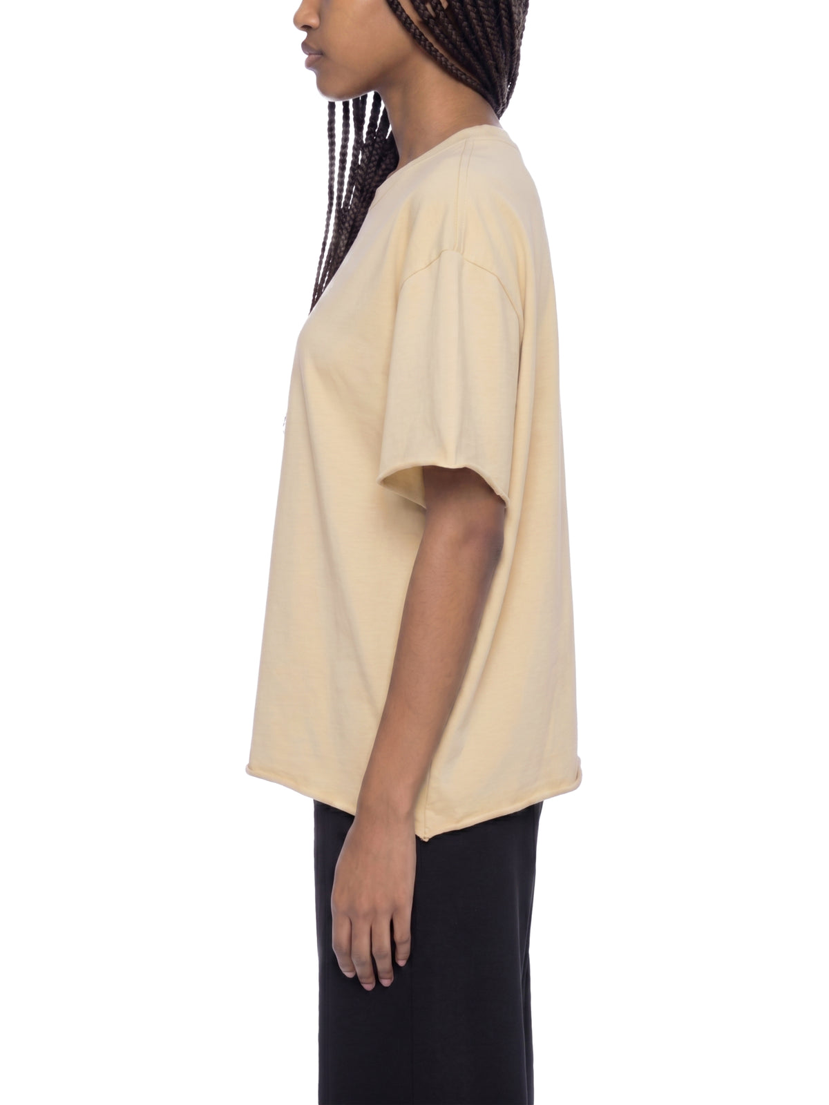 Unisex Boxy Raw Edge T-Shirt gallery 9